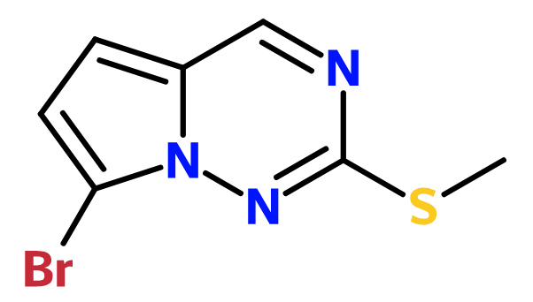 (image for) MCYB2561 7-Bromo-2-(methylthio)pyrrolo[2,1-f][1,2,4]triazine